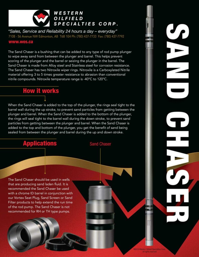 Western Oilfield Specialties Corp Sand Chaser Brochure.